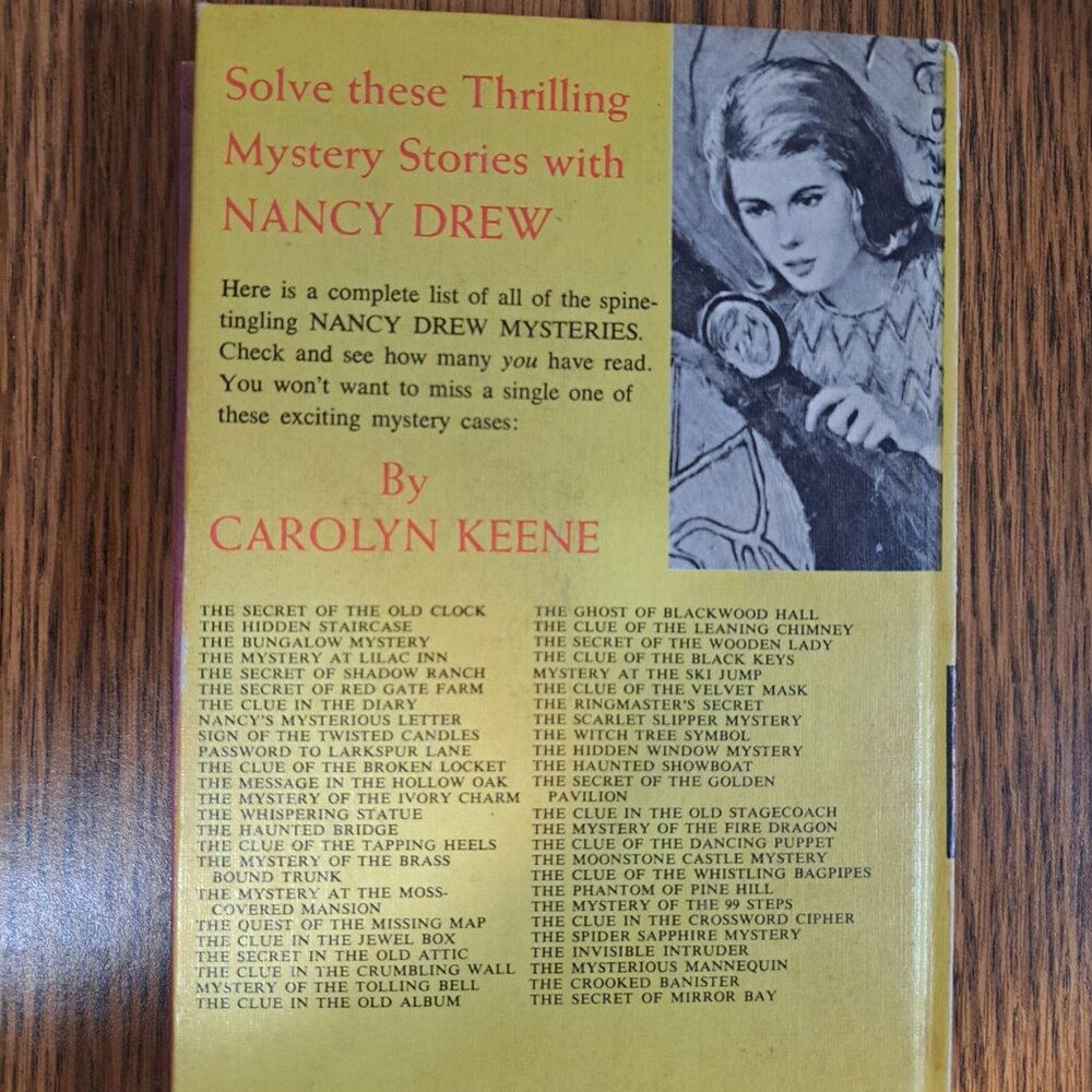 Nancy Drew The Quest Of The Missing Map Hard Cover Book #19 1942 - Picture 5 of 8